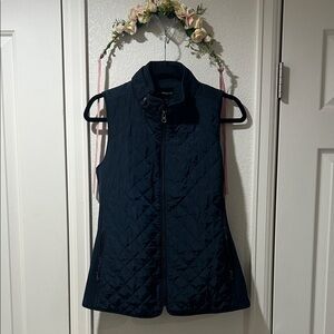 41 Hawthorn Navy Quilted Vest